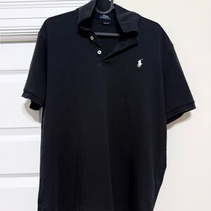 Polo by Ralph Lauren Men's Black Polo Shirt